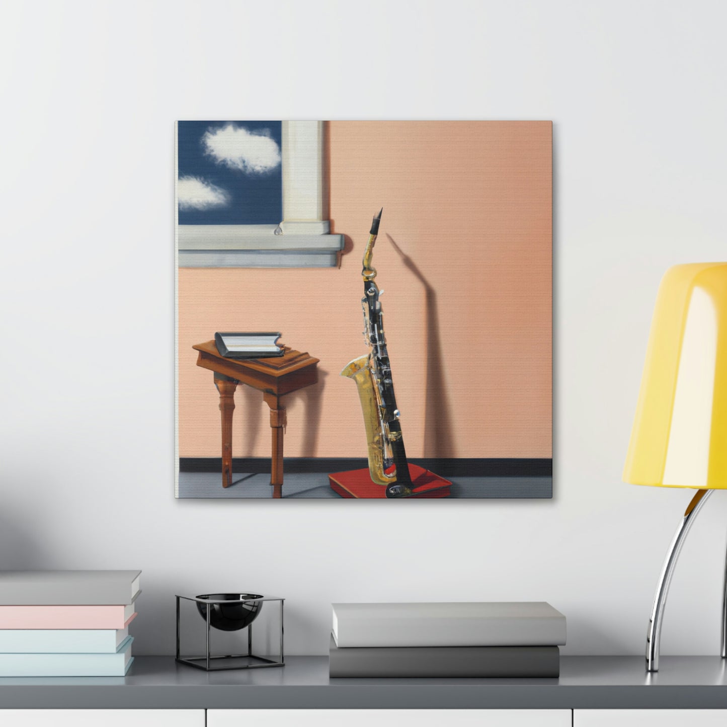 "Clarinet in Simplicity" - Canvas