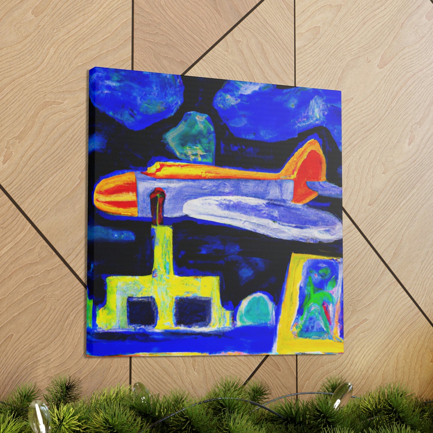 "The Winged Horizons Ahead" - Canvas