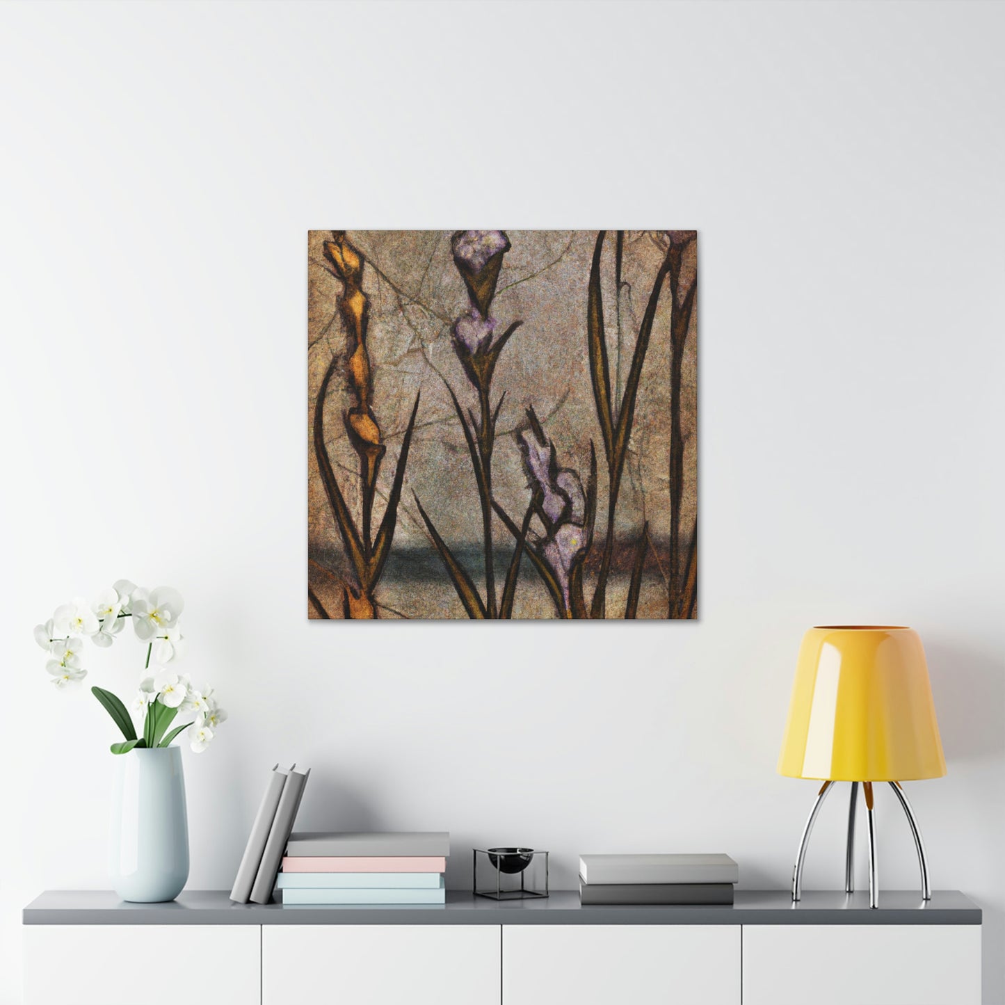 "Wildflower Sunrise Revival" - Canvas