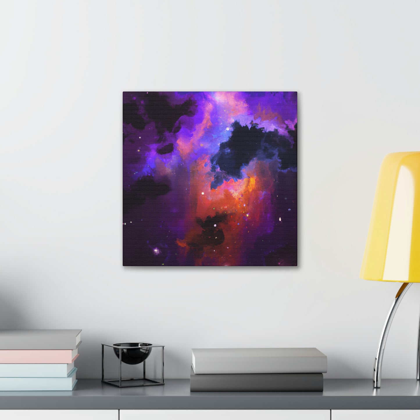 "A Cosmic Nebula Vision" - Canvas