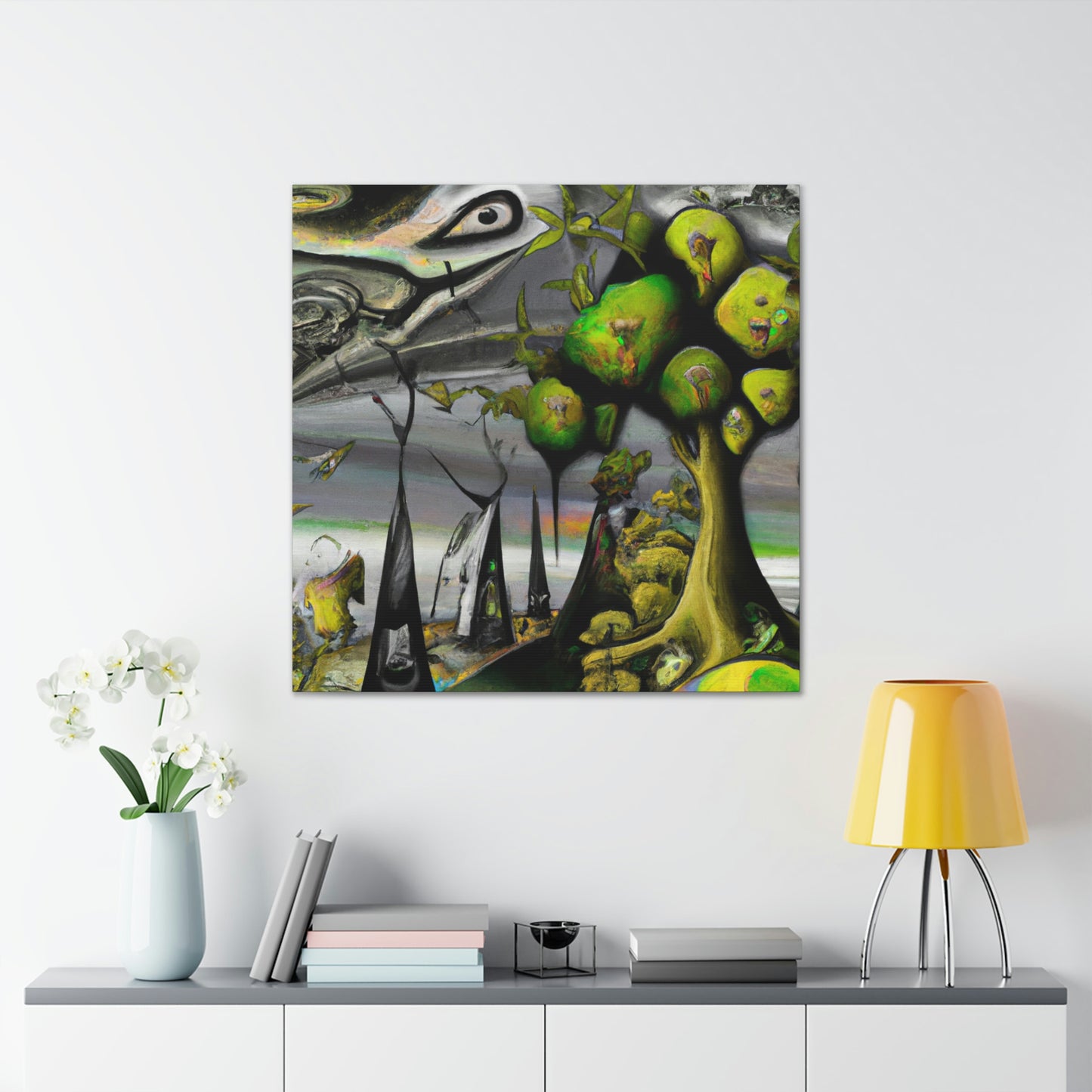 "Dreaming in the Forest" - Canvas