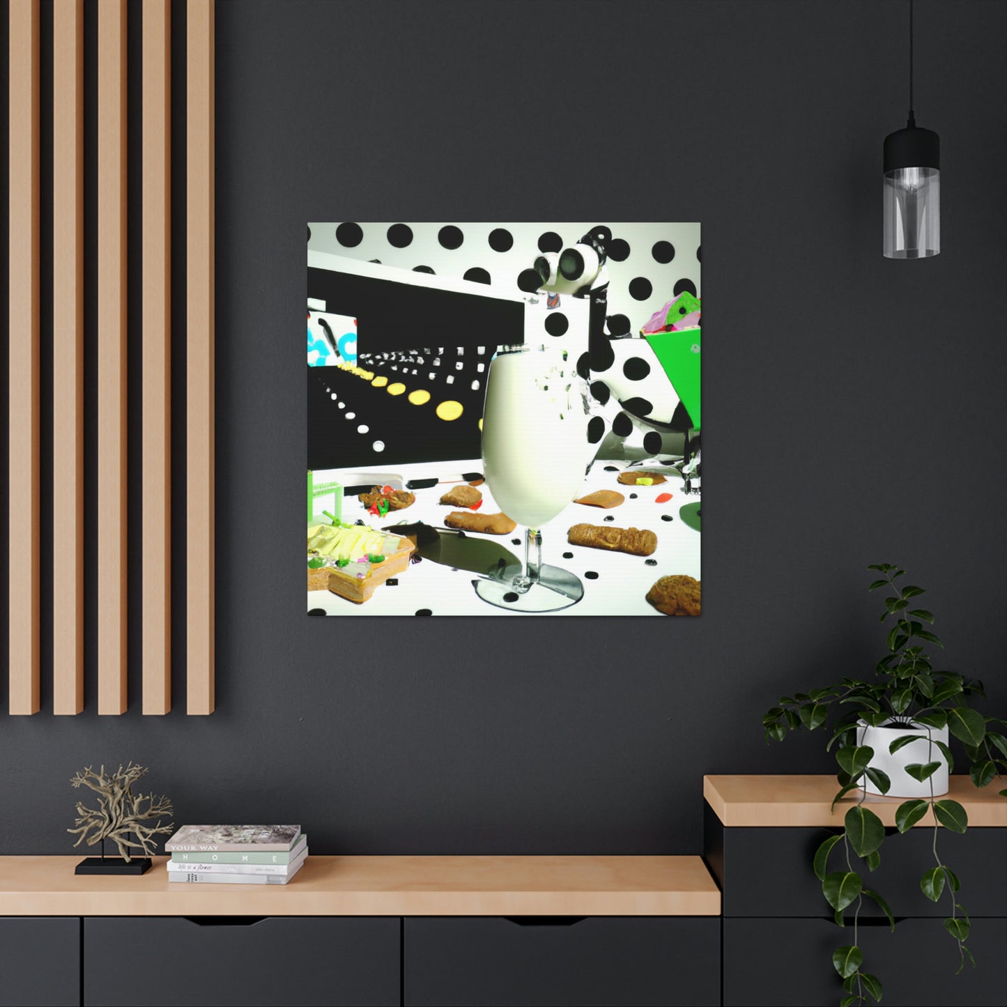 Milk and Cookies Dream - Canvas