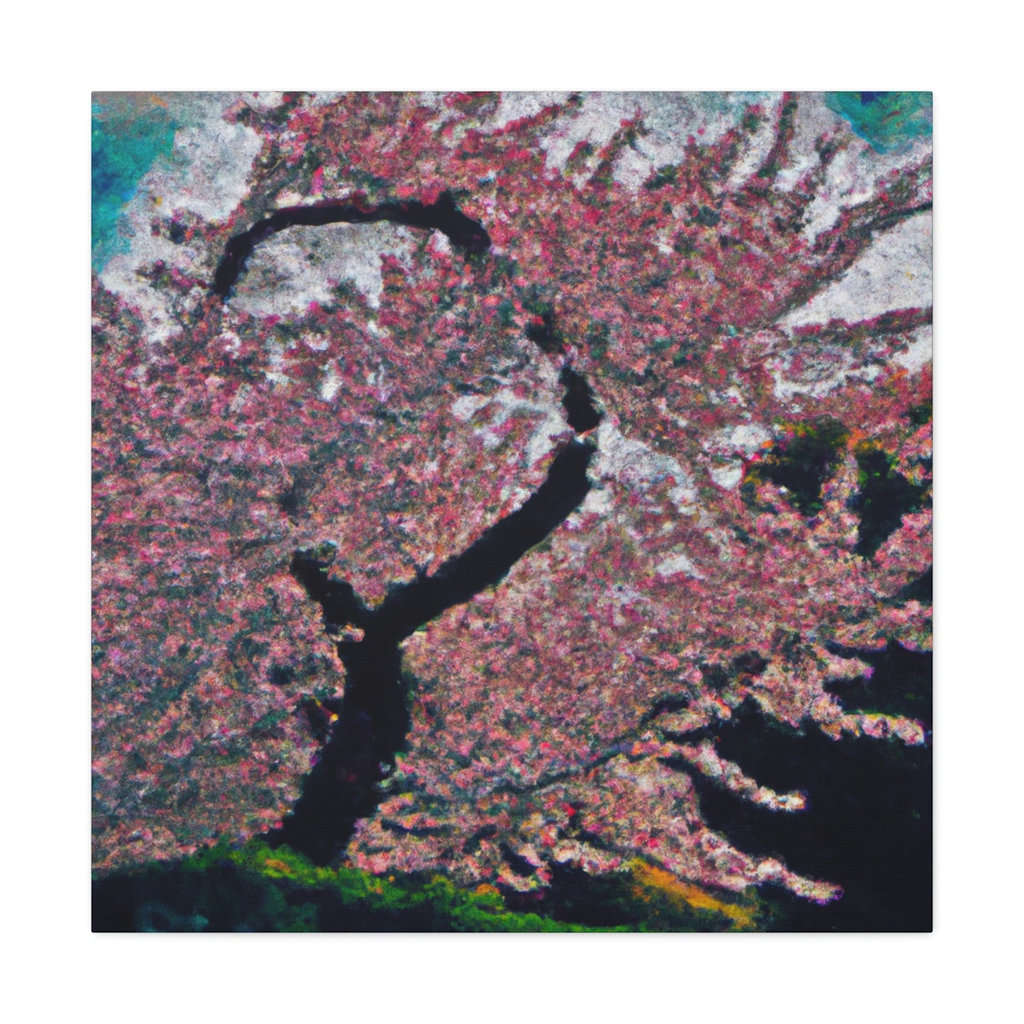 Cherry Blossom Reflection - Canvas