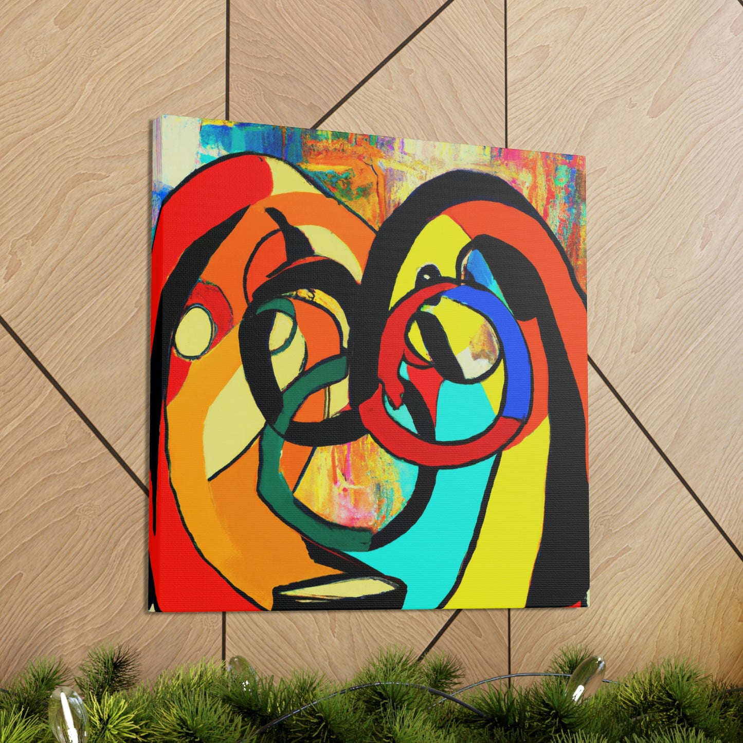 Rings of Eternal Love - Canvas