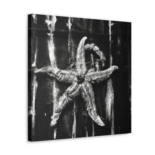 "Starfish in Abstraction" - Canvas