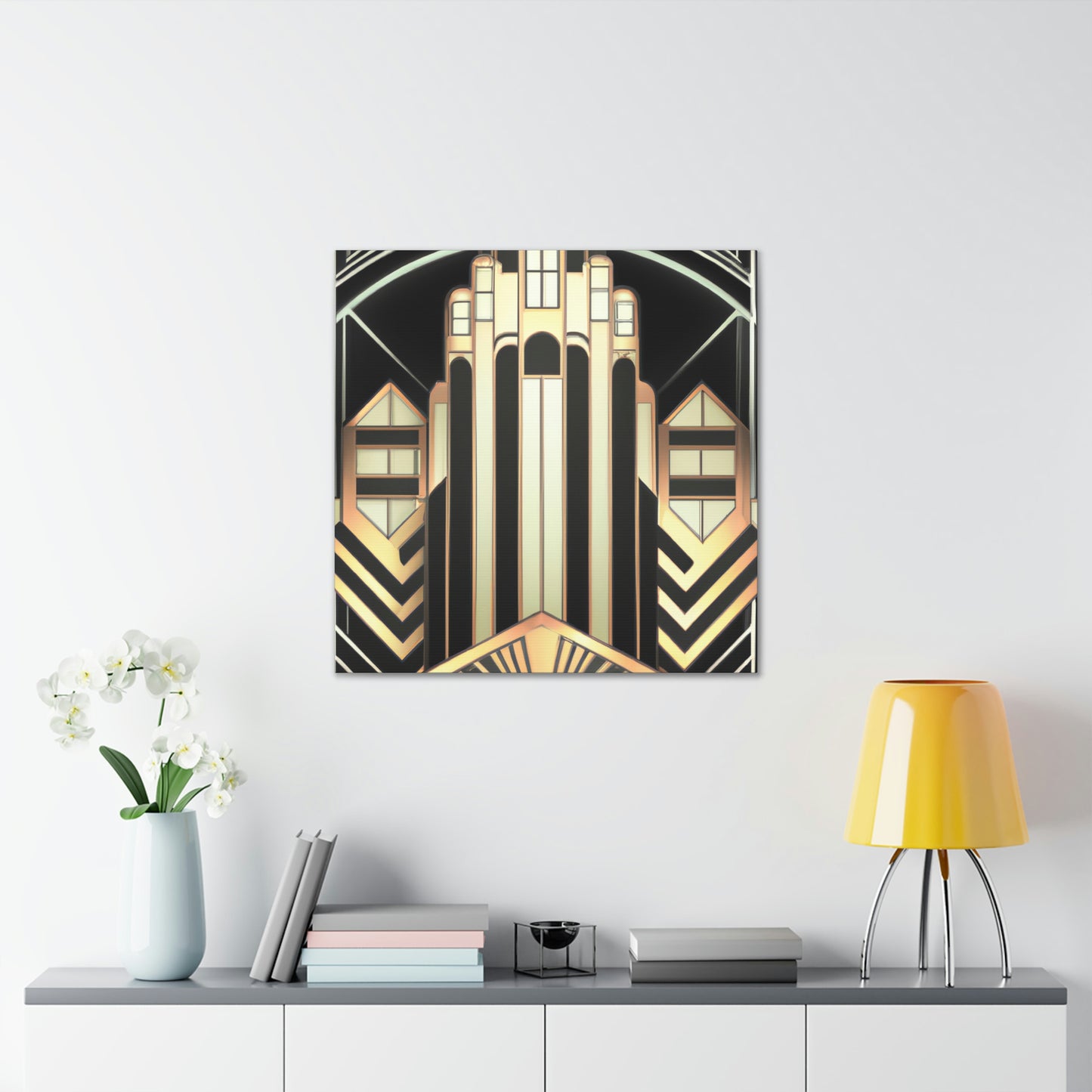 "Opulent City Splendor" - Canvas