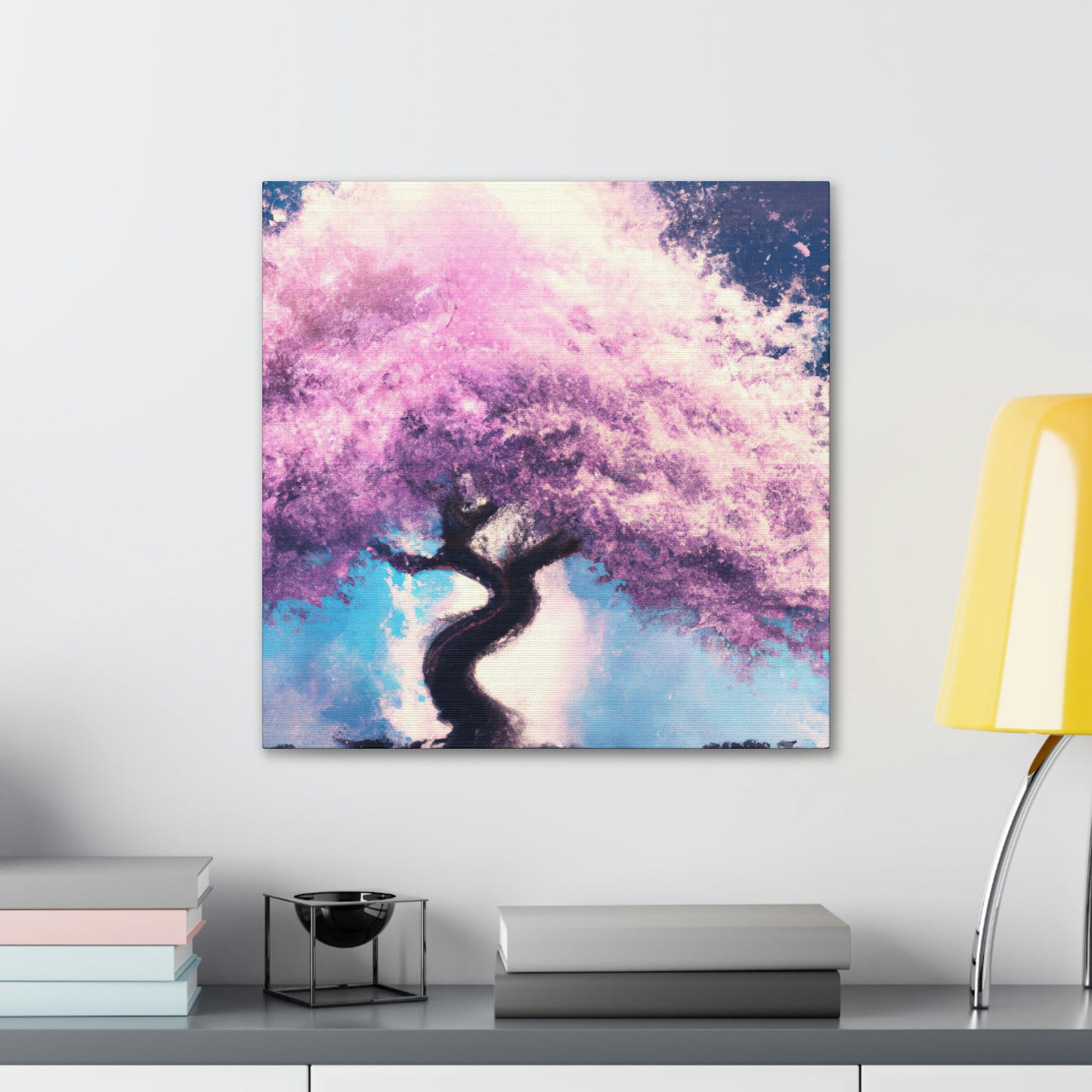 "Cherry Blossom Wonderment" - Canvas