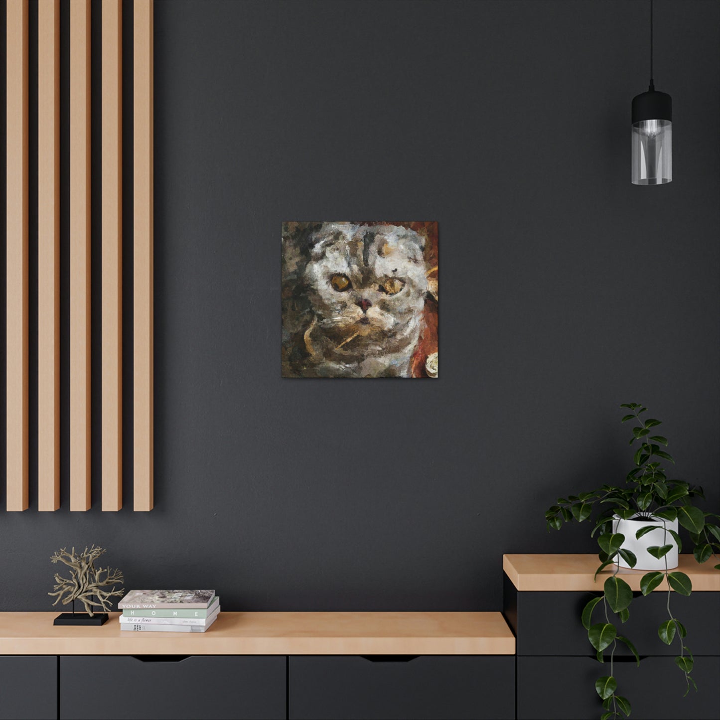 "Feline Soul Inspiration" - Canvas