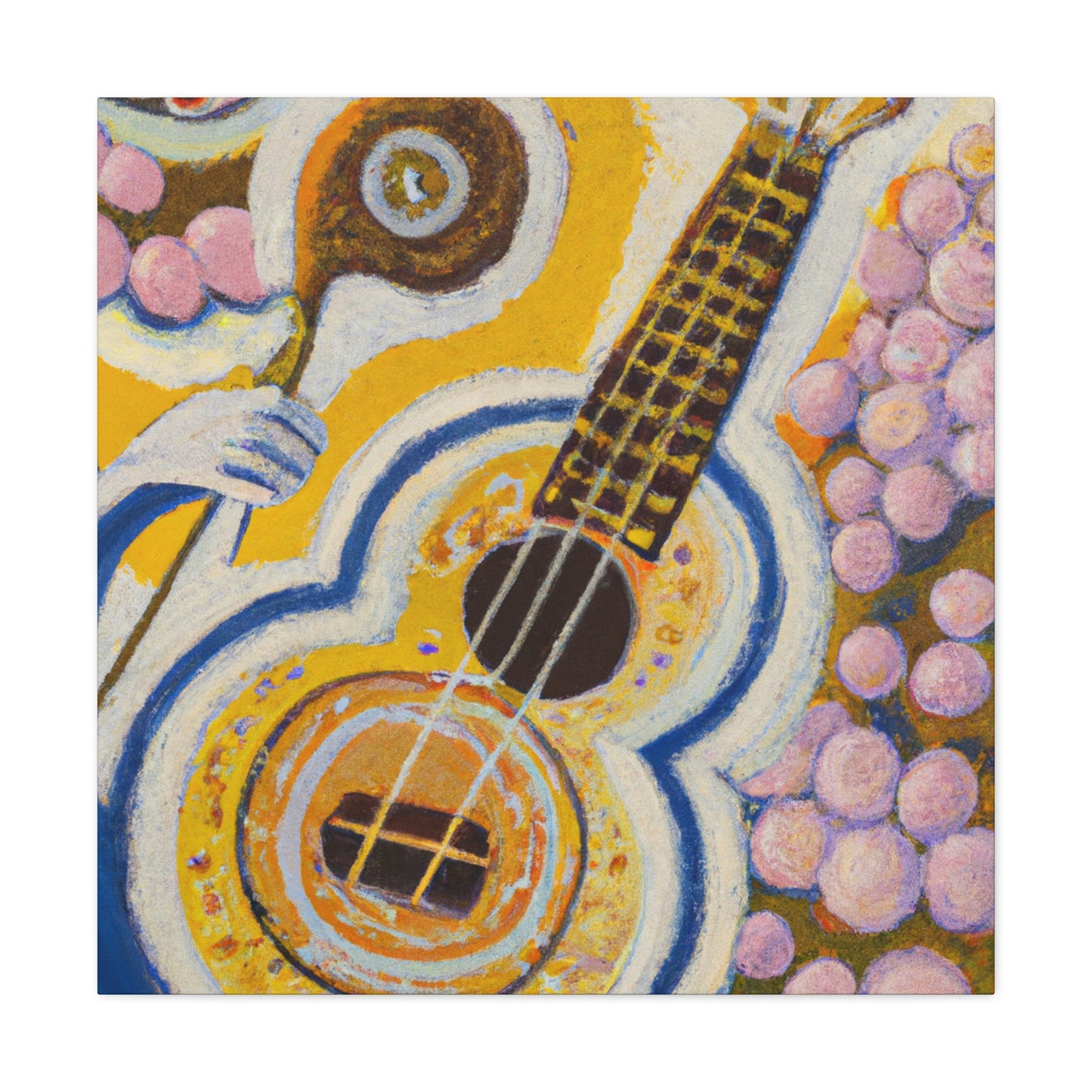 Ukelele Abstract Dreaming - Canvas