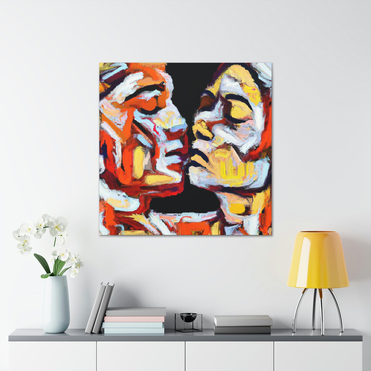 "Love in Abstraction" - Canvas