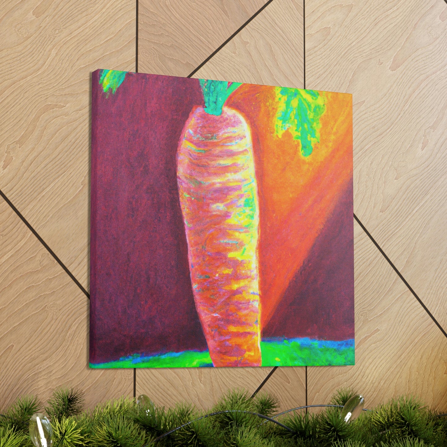 A Carrot's Dreamscape - Canvas