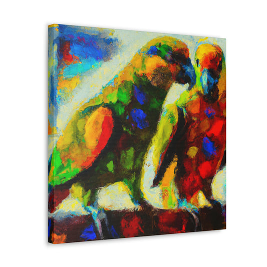 "Pionus Mystic Journey" - Canvas