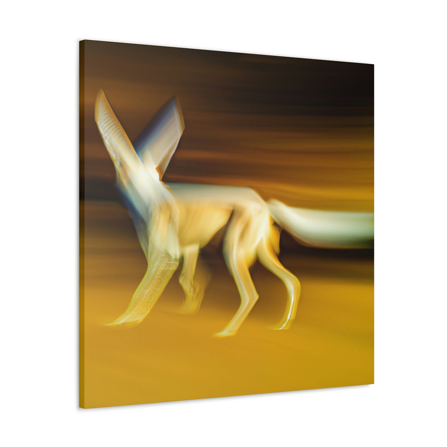 Fennec Fox Luxurious Glamour - Canvas