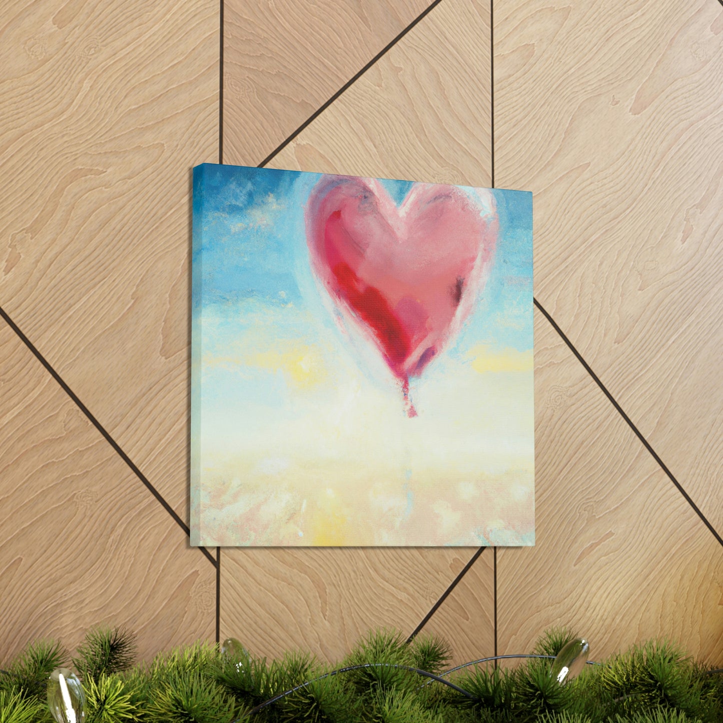 "Heart in the Air" - Canvas