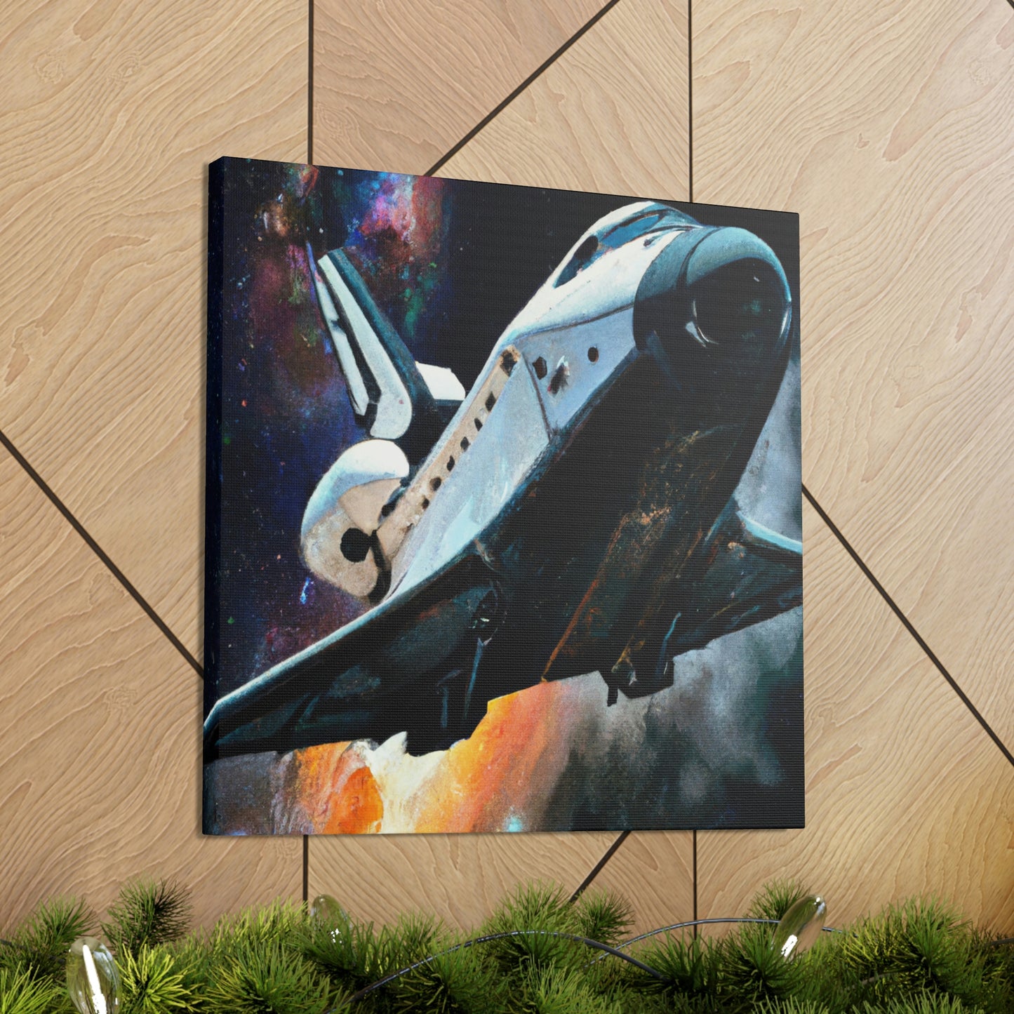 "Space Shuttle Dreaming" - Canvas