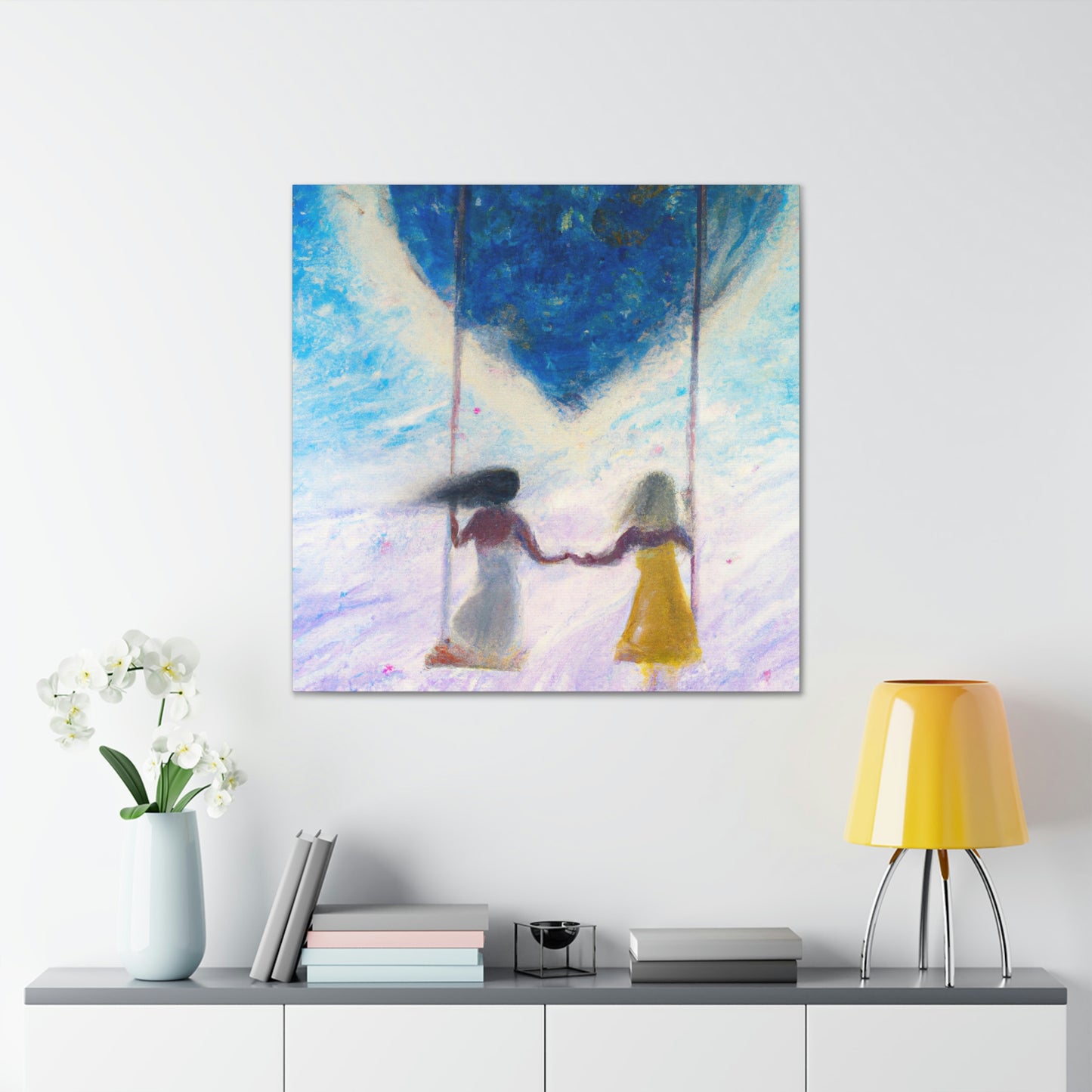 Love Swing Dreamscape - Canvas