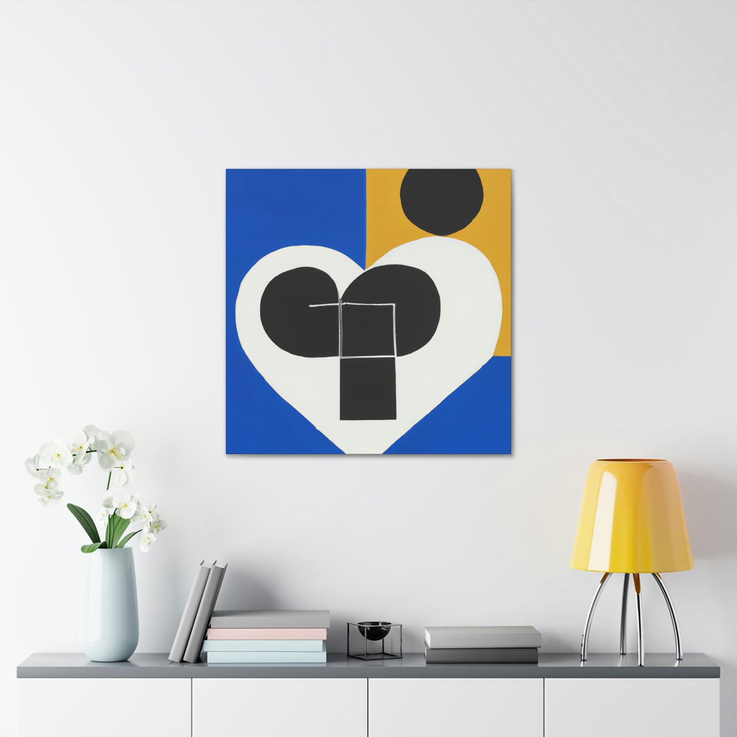 Intertwined Hearts Unbound - Canvas