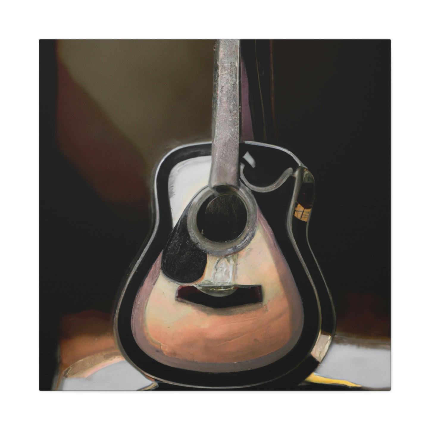 "Acoustic Masterpiece Strummed" - Canvas