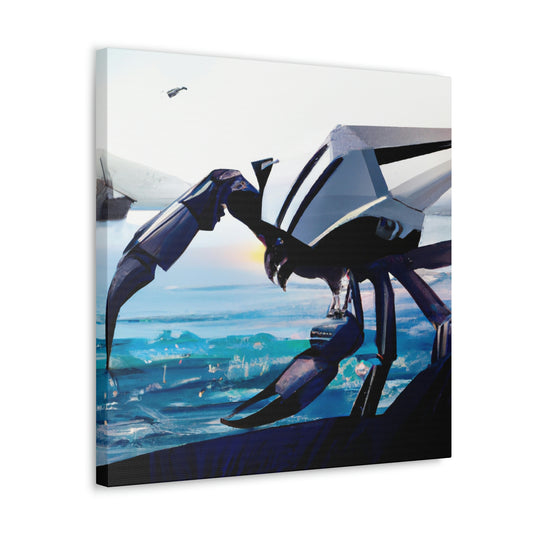 Crab Abstract Sensation - Canvas