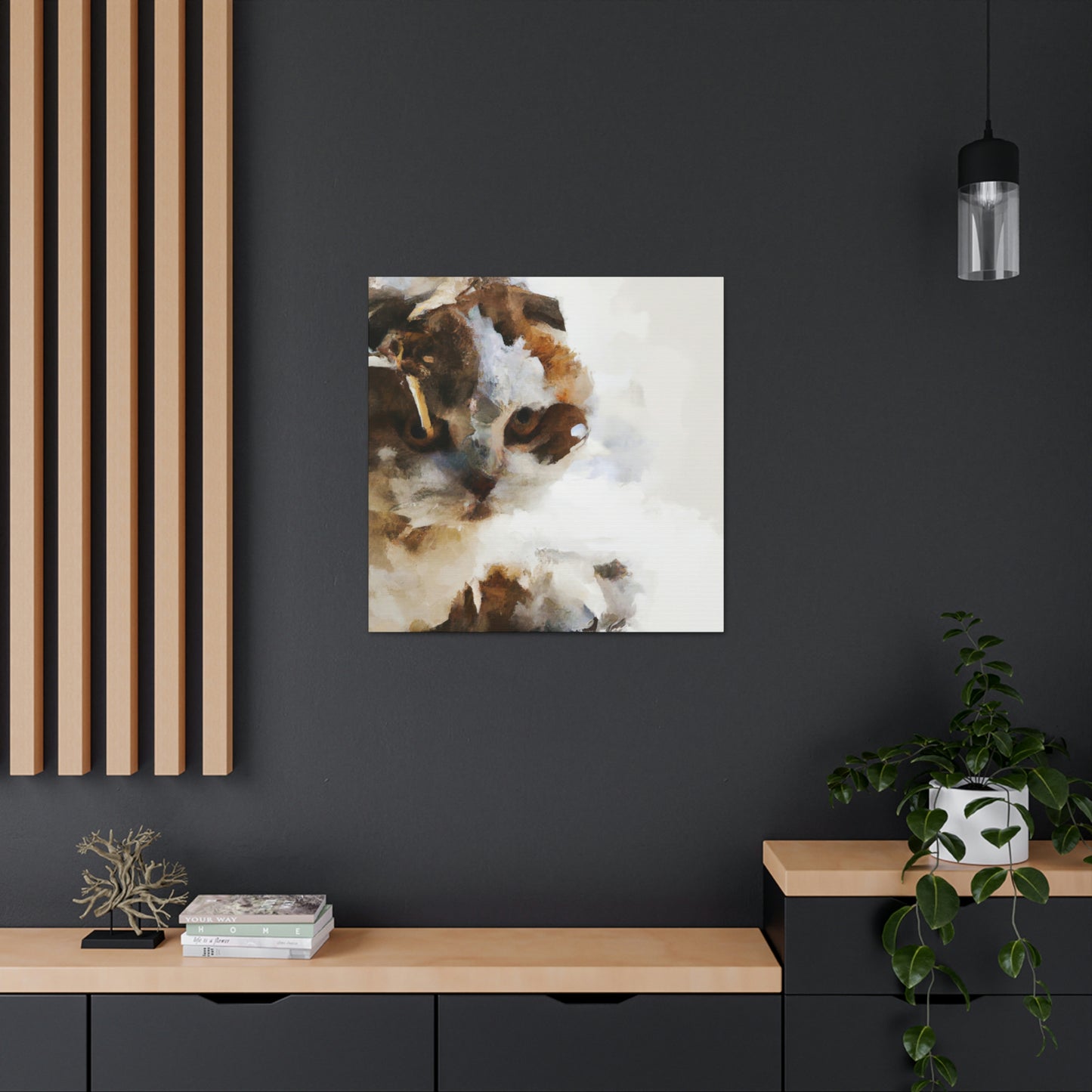 Scottish Fold Enchantment - Canvas