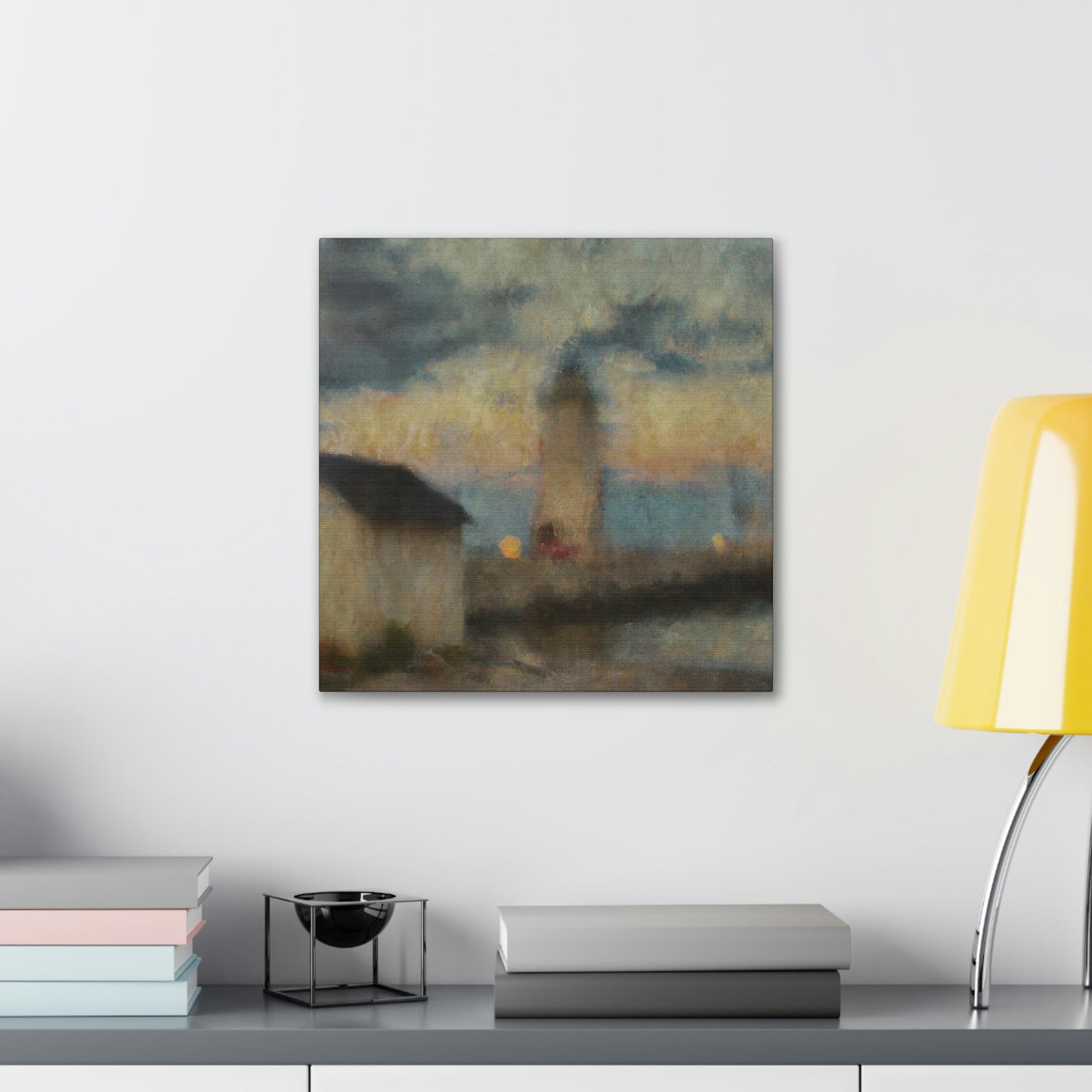 "Lighthouse on the Coast" - Canvas