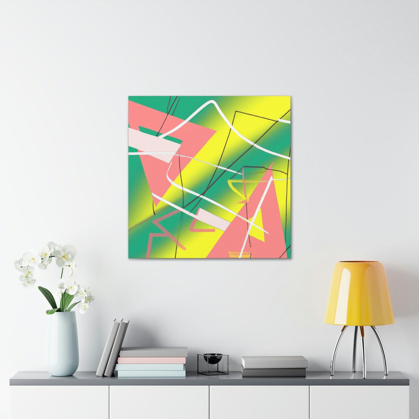 Vivid Synthetic Revolution - Canvas