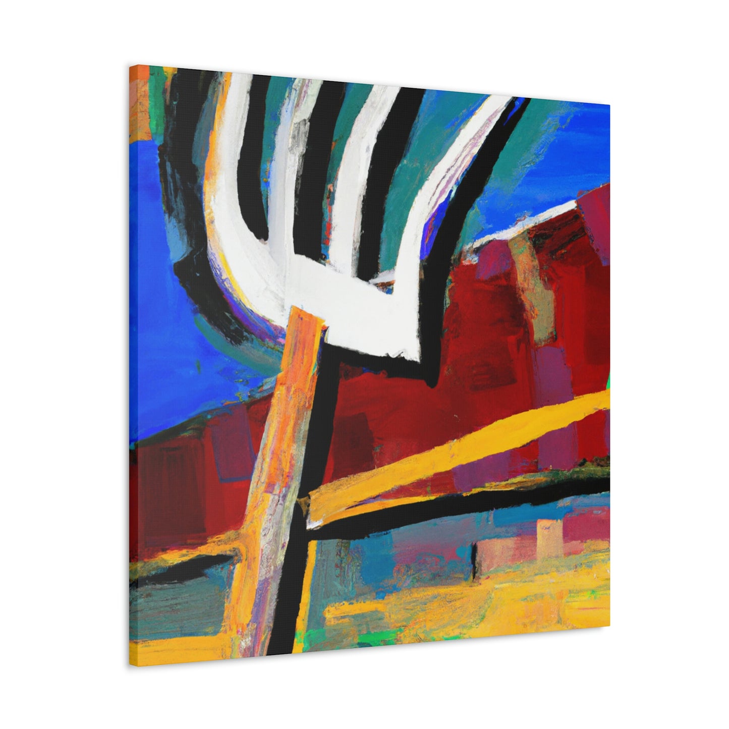 Pitchfork in Moonlight - Canvas