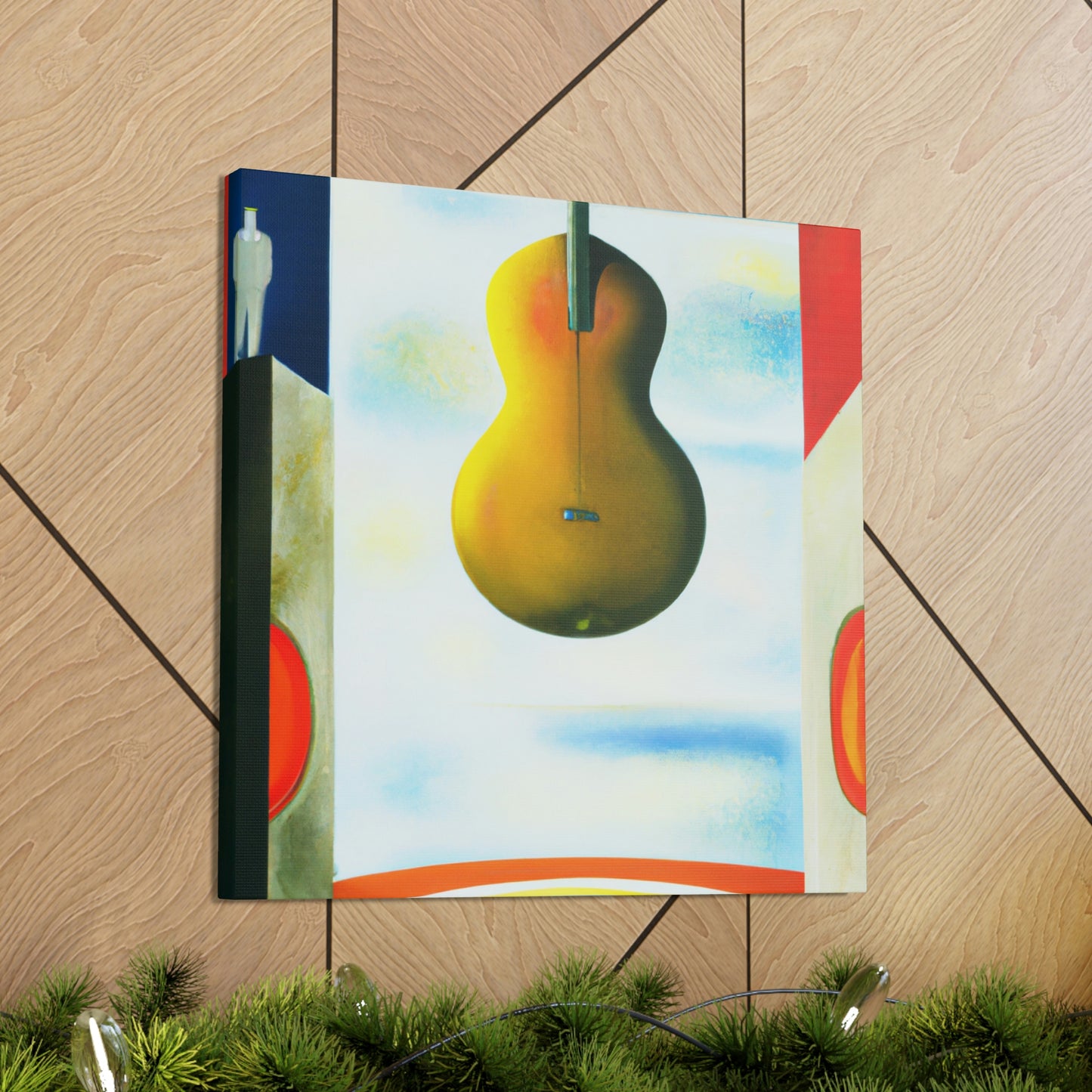 "Lonely Bass Interlude" - Canvas