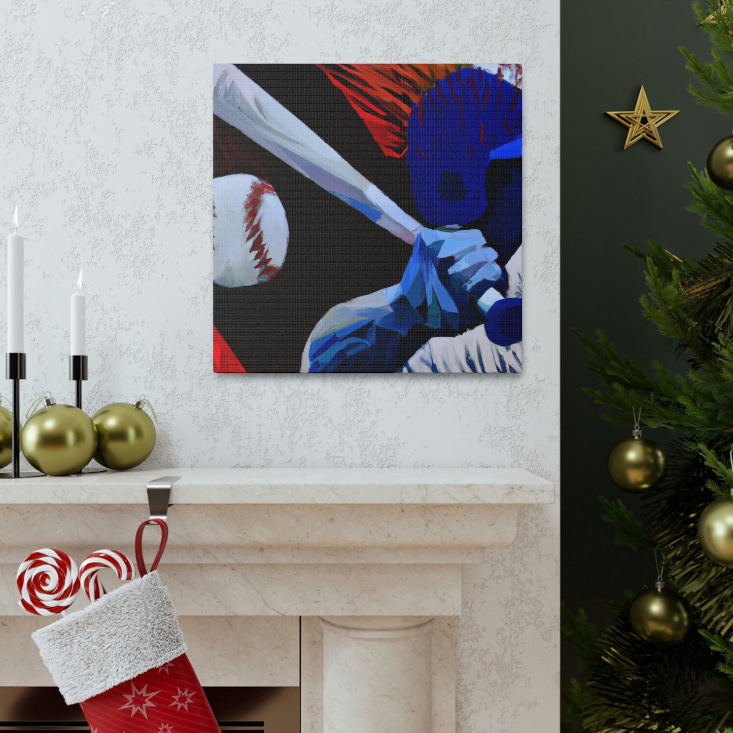 Baseball As Artwork - Canvas