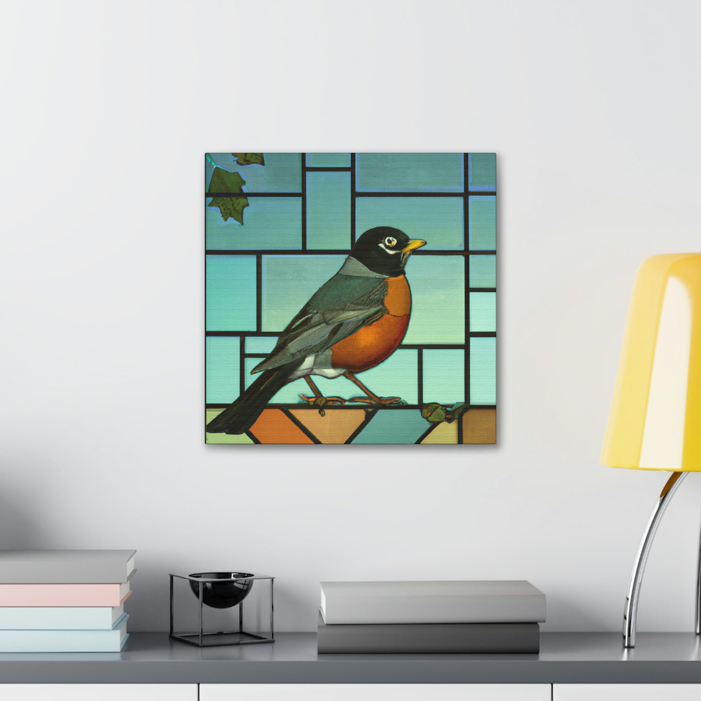 "A Robins Art Deco" - Canvas