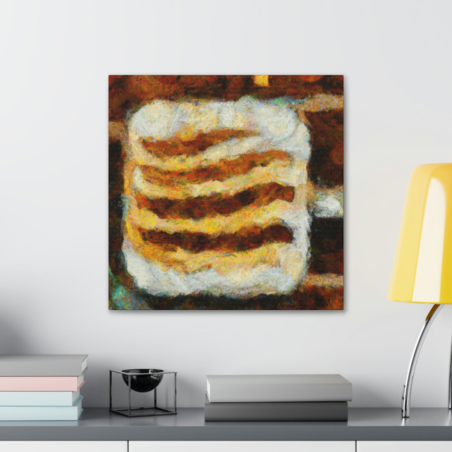 "Cappuccino in Dreamscape" - Canvas