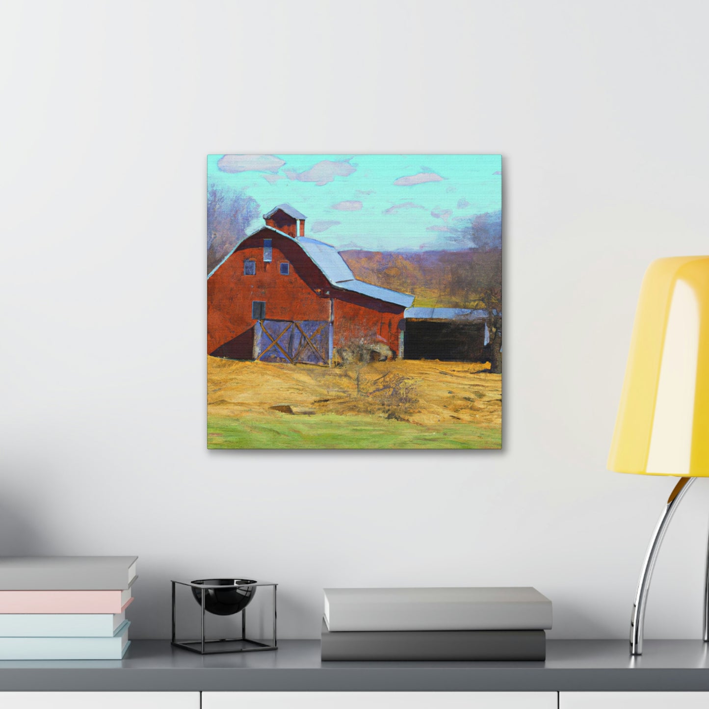 "Barn in the Countryside" - Canvas