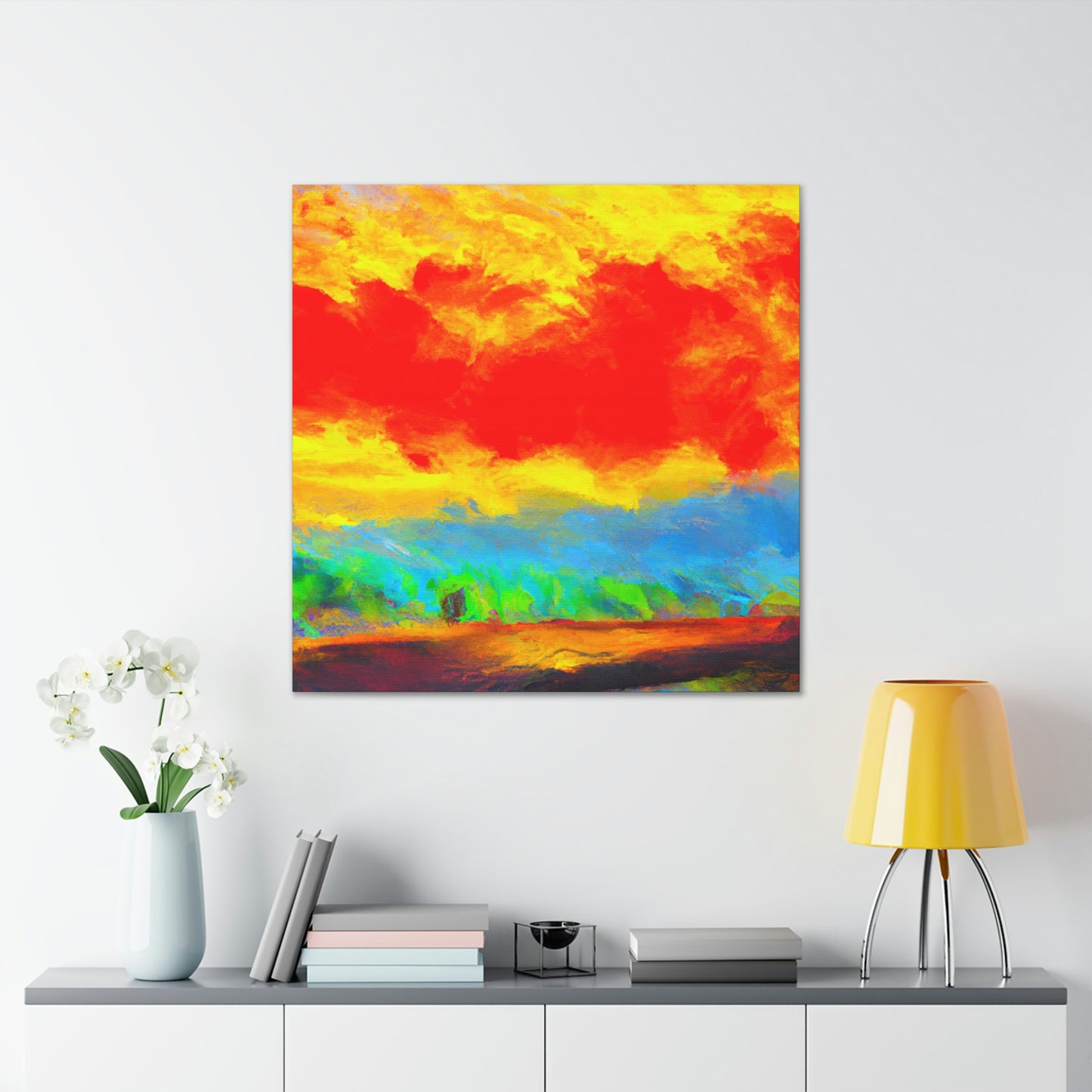 Dawn of Luminous Joy - Canvas