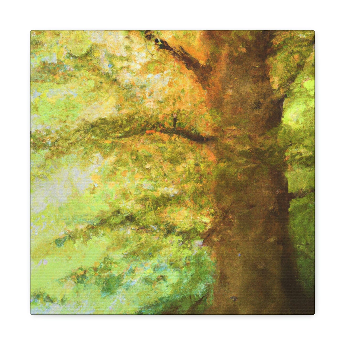 "Beech Tree Labyrinth Dream" - Canvas