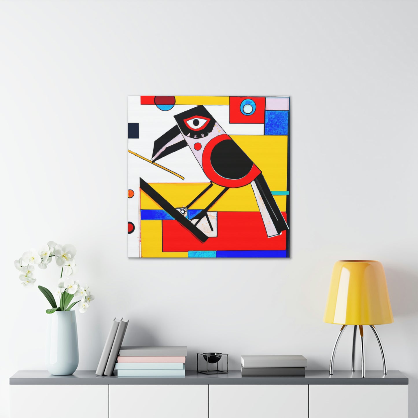 Birds in Flight Minimalism - Canvas