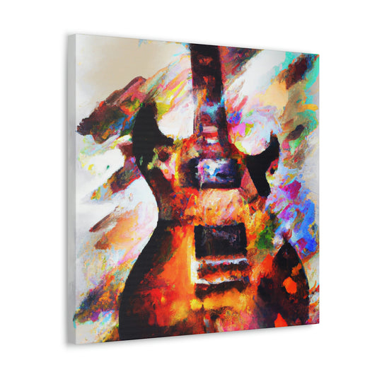 "Electric Guitar Symphony" - Canvas