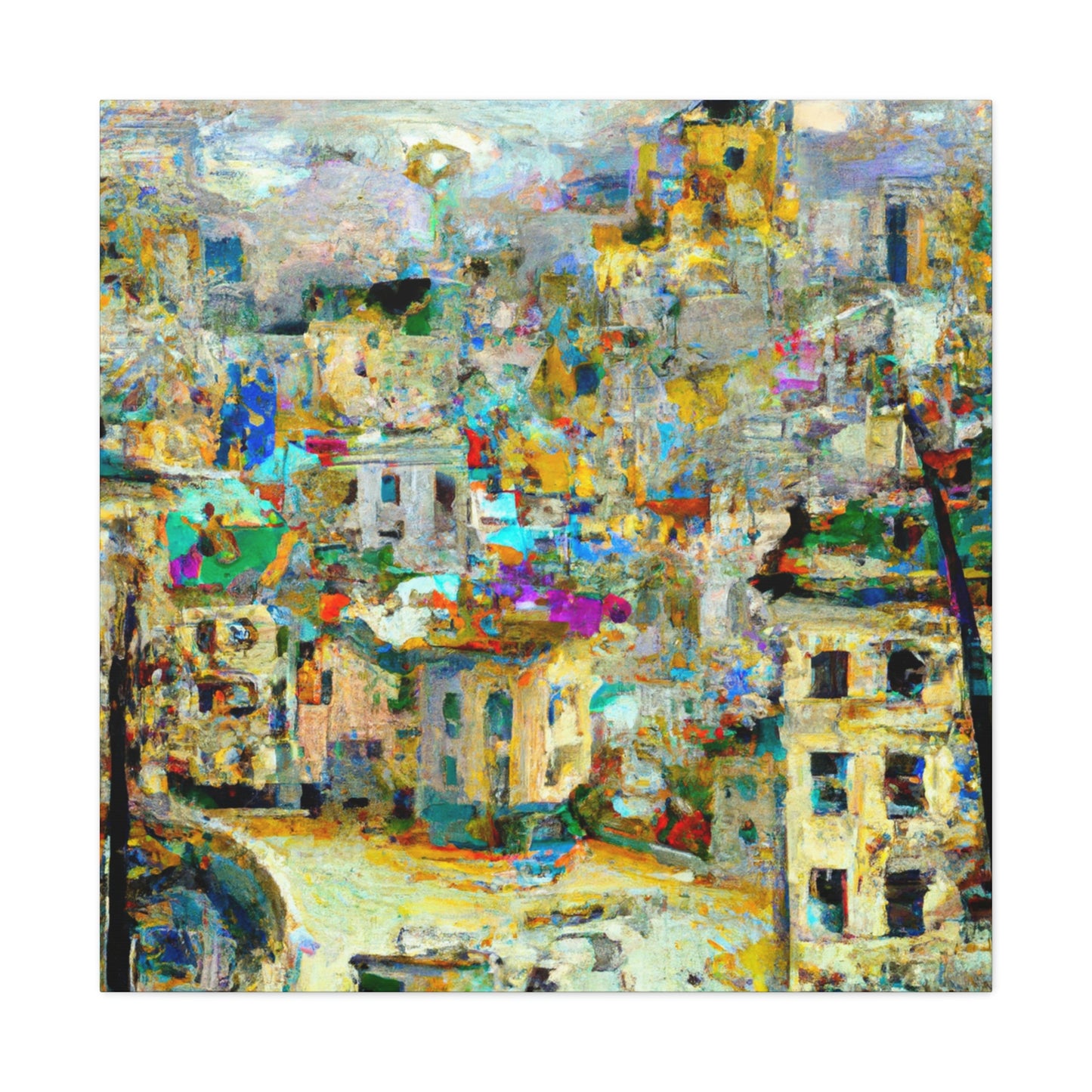 Baroque Expressionist Visions - Canvas