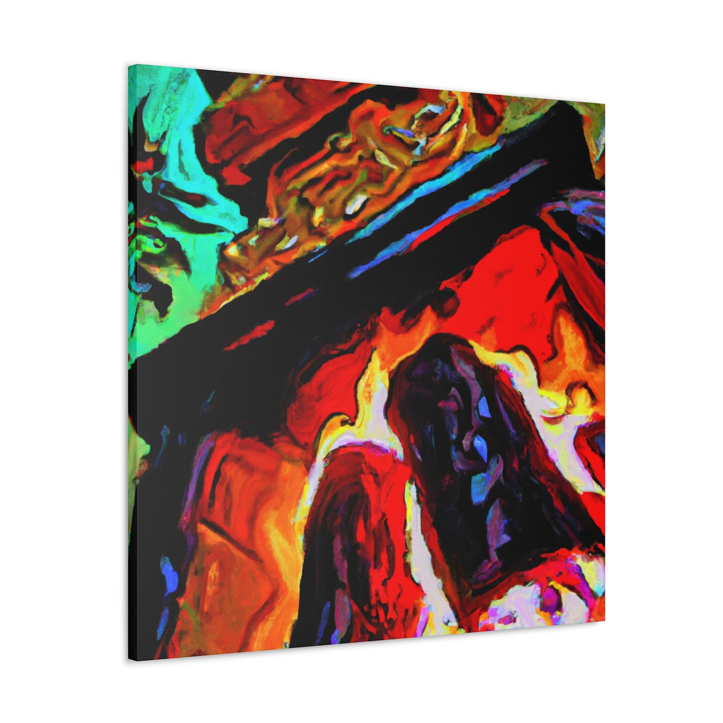 "Flame of Reflection" - Canvas