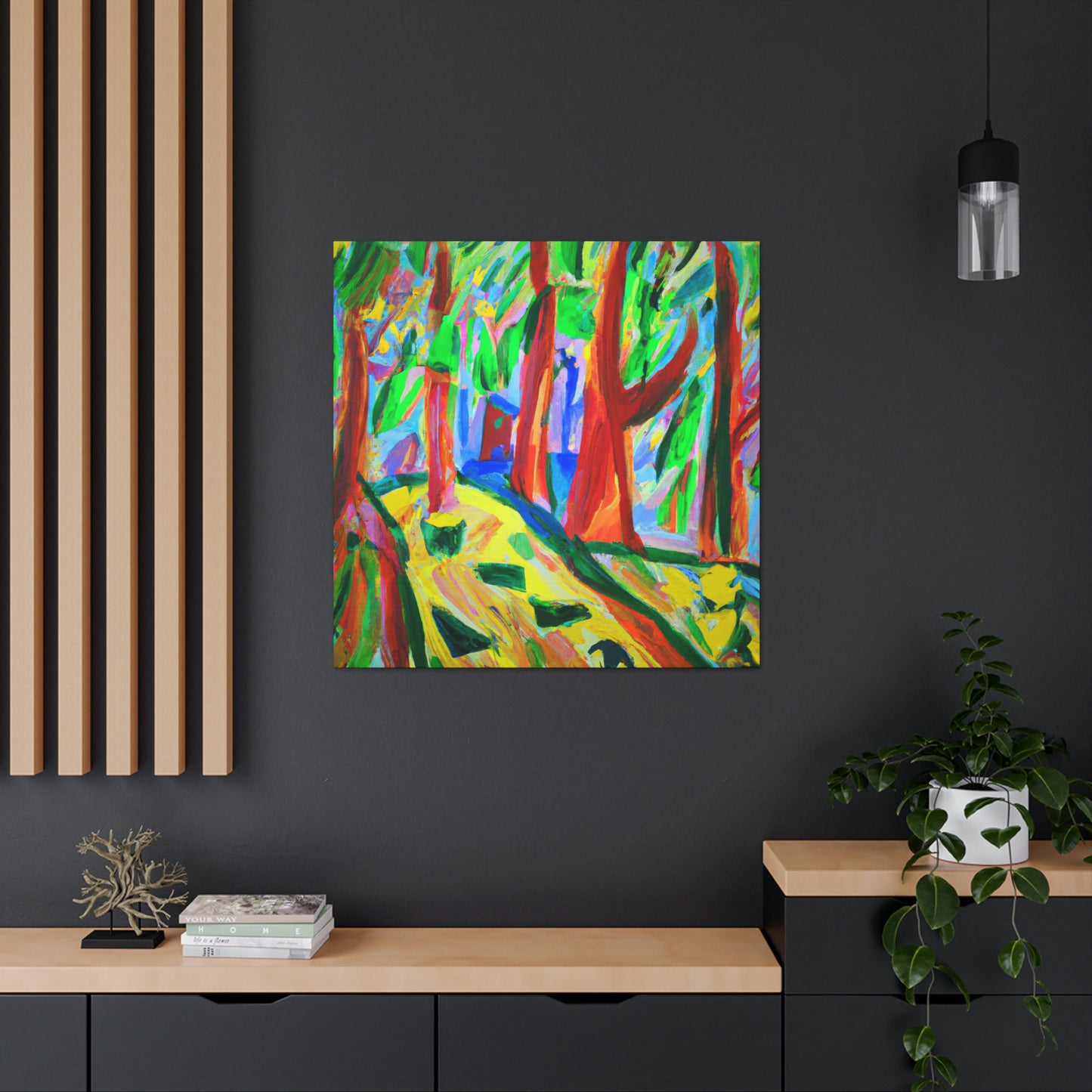 "Enchanted Forest Dreaming" - Canvas