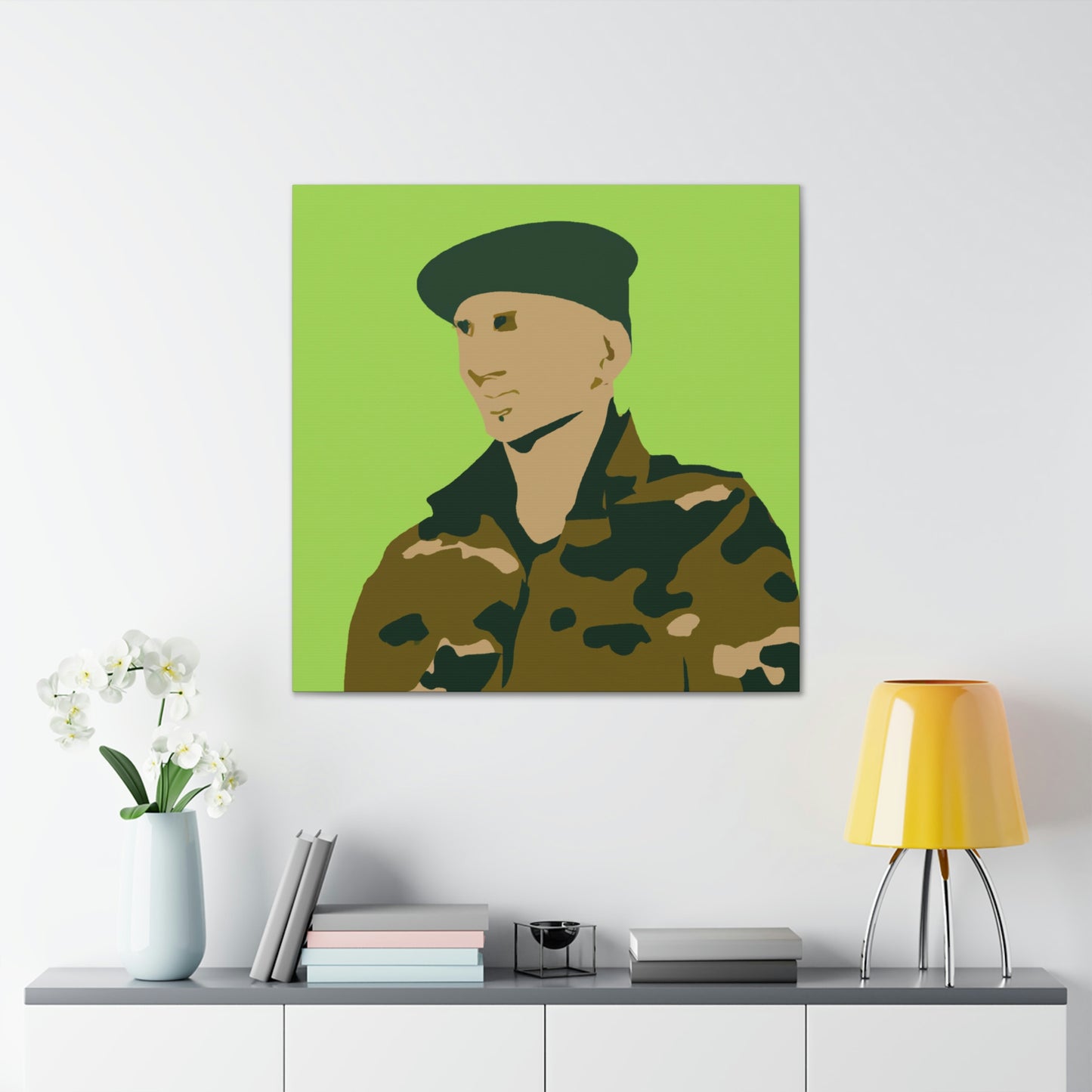 "Honoring The Supply Sergeant" - Canvas