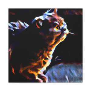 British Shorthair Reflection - Canvas