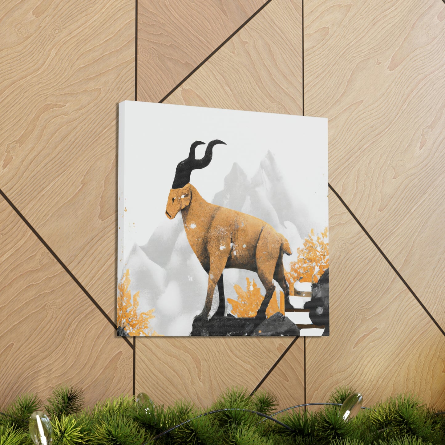 Mountain Goat Splendor. - Canvas