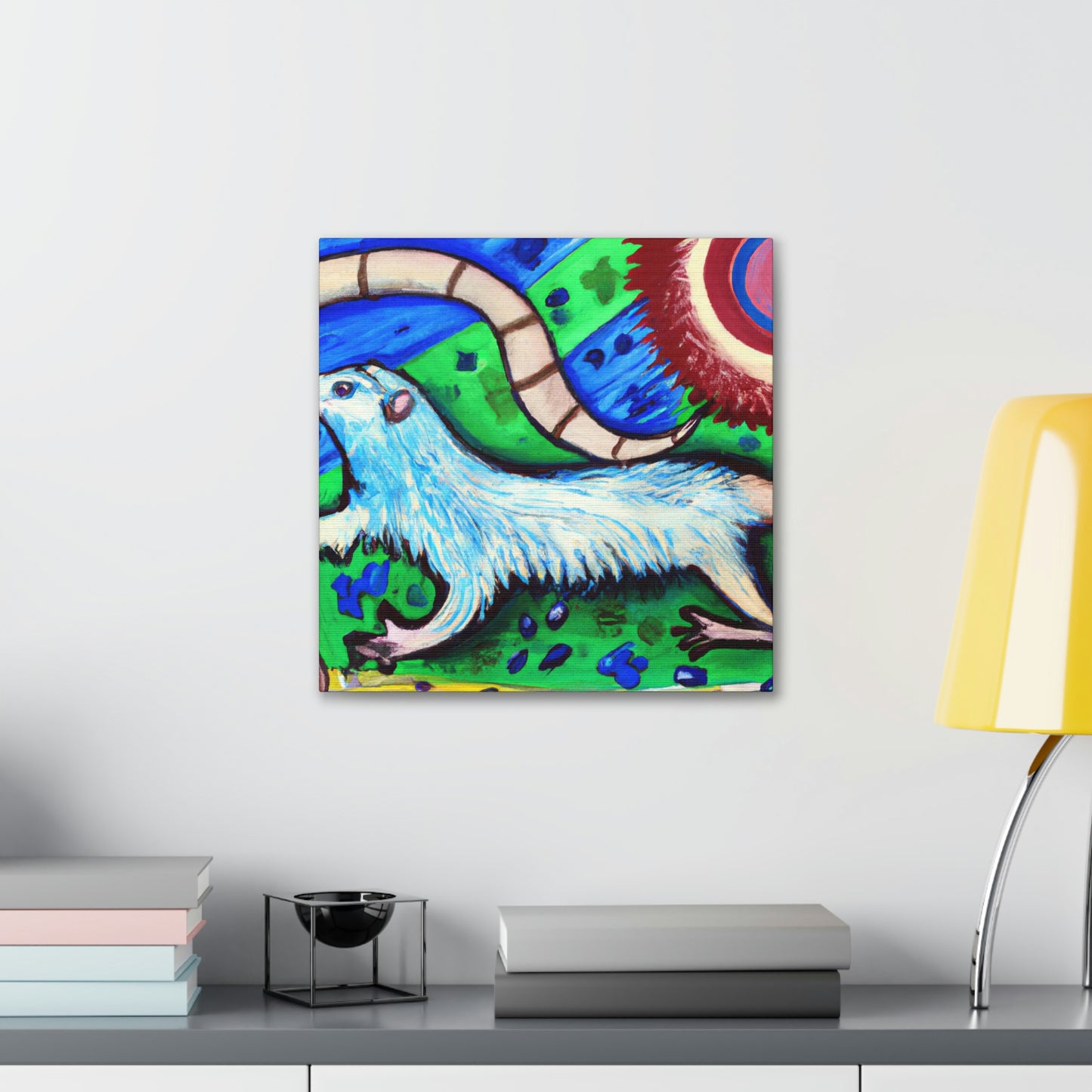 Ferrets in Flight - Canvas