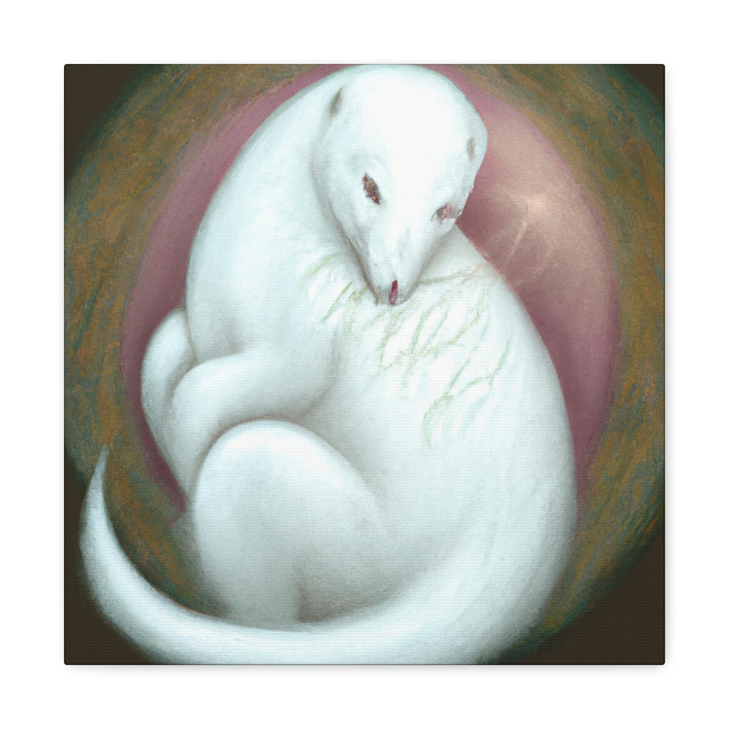 Ermine in Eternity - Canvas