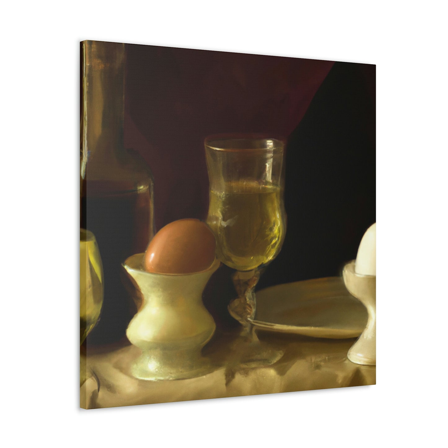 Still Life with Eggs - Canvas