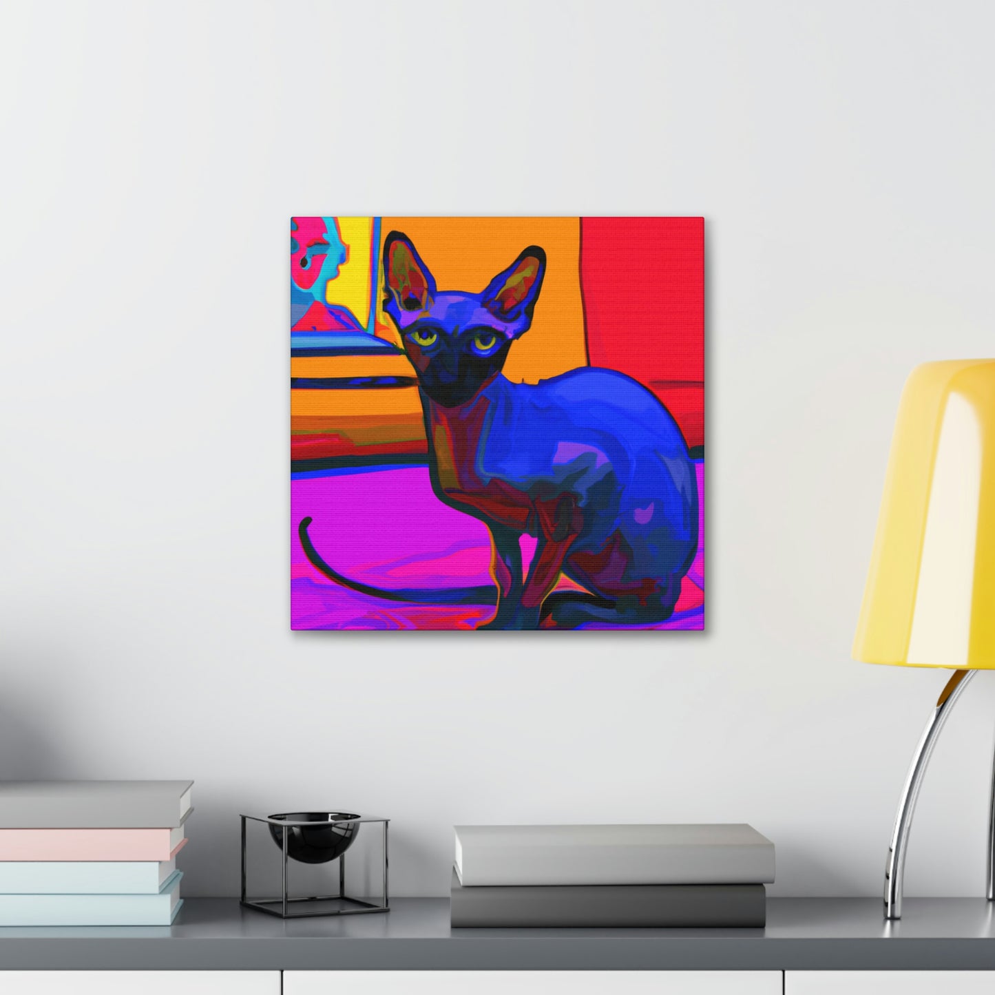 Sphynx in Fauvism - Canvas