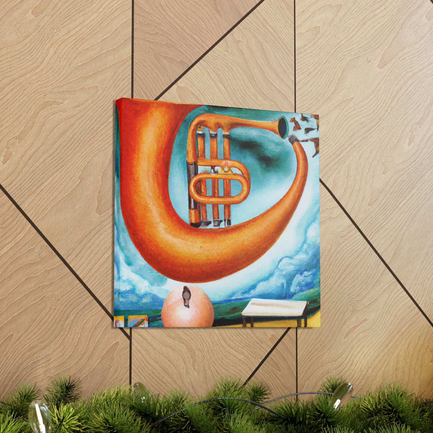 "Trumpet in a Dreamscape" - Canvas