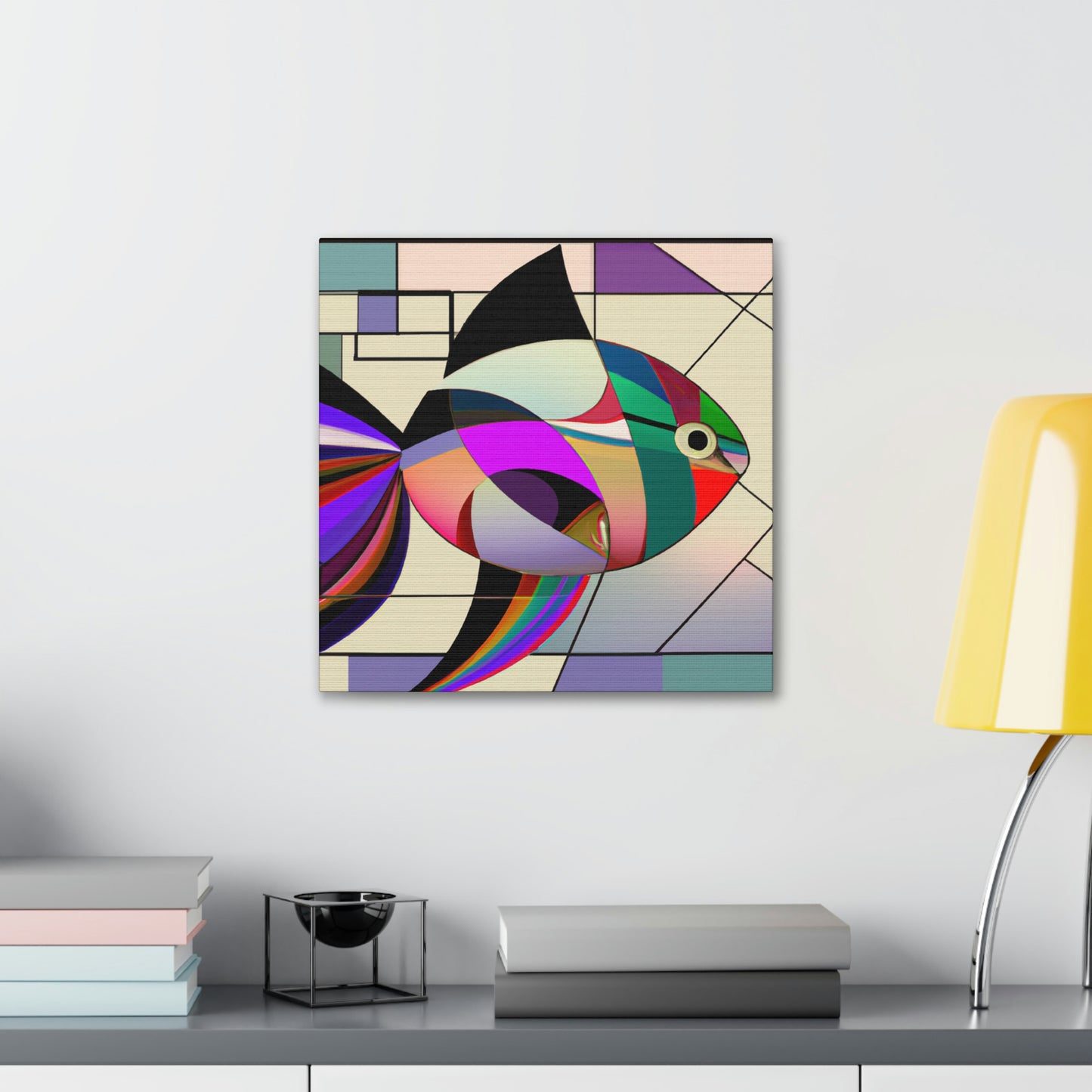 Rainbow Fish Revival. - Canvas