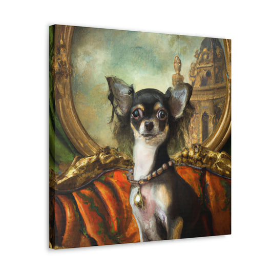 A Chihuahua Portrait - Canvas