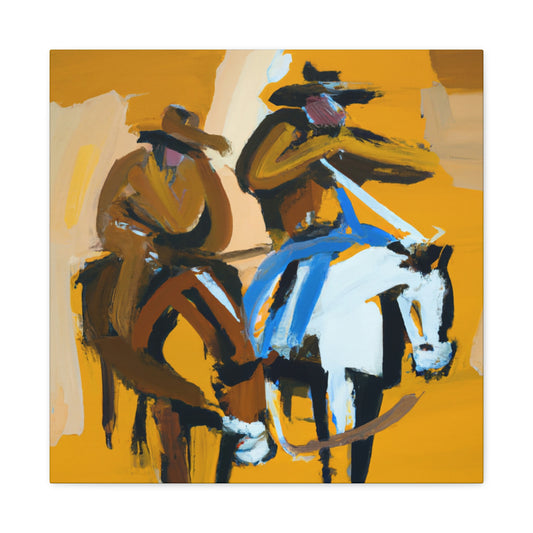 "Chuck Wagon Minimalism" - Canvas